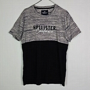 HOLLISTER medium black and gray short sleeve shirt